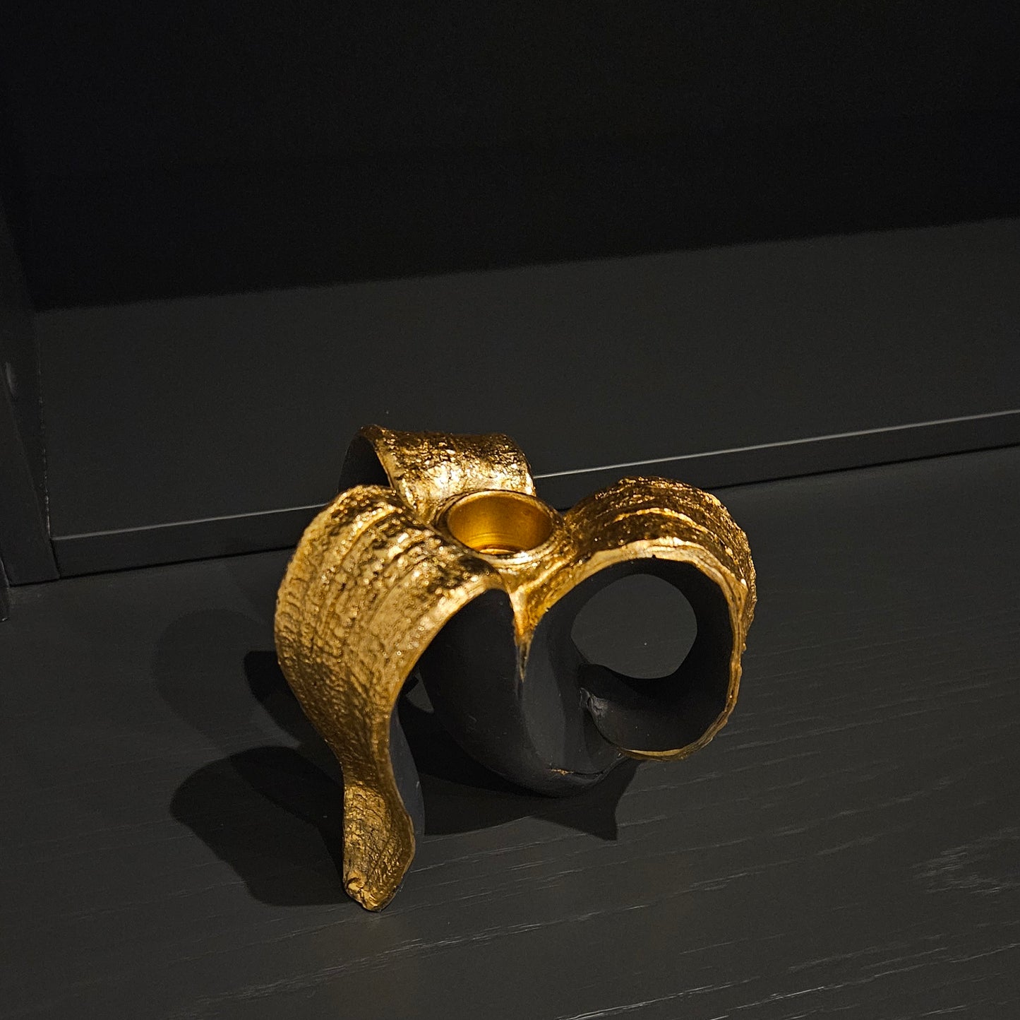 Peeled Glam Banana Candle Holder