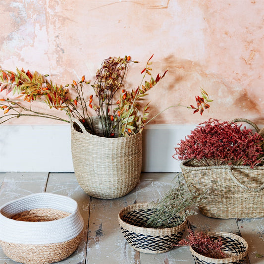 Woven Storage Basket | Sass & Belle