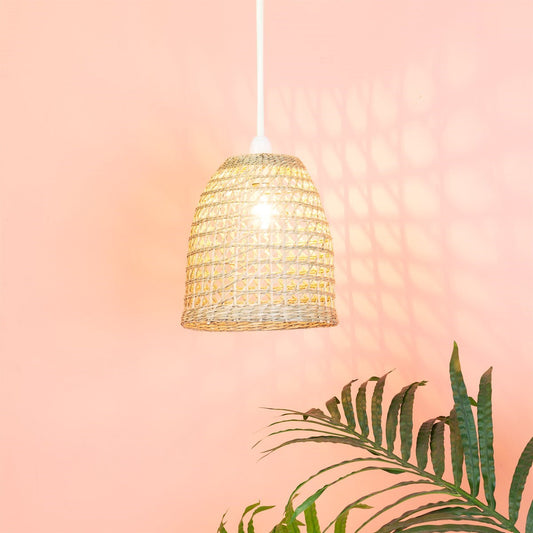 Woven Seagrass Lampshade - Sass & Belle