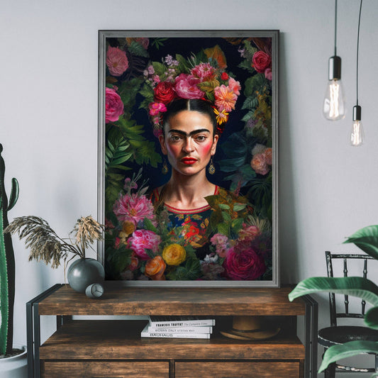Frida Kahlo Roses Print