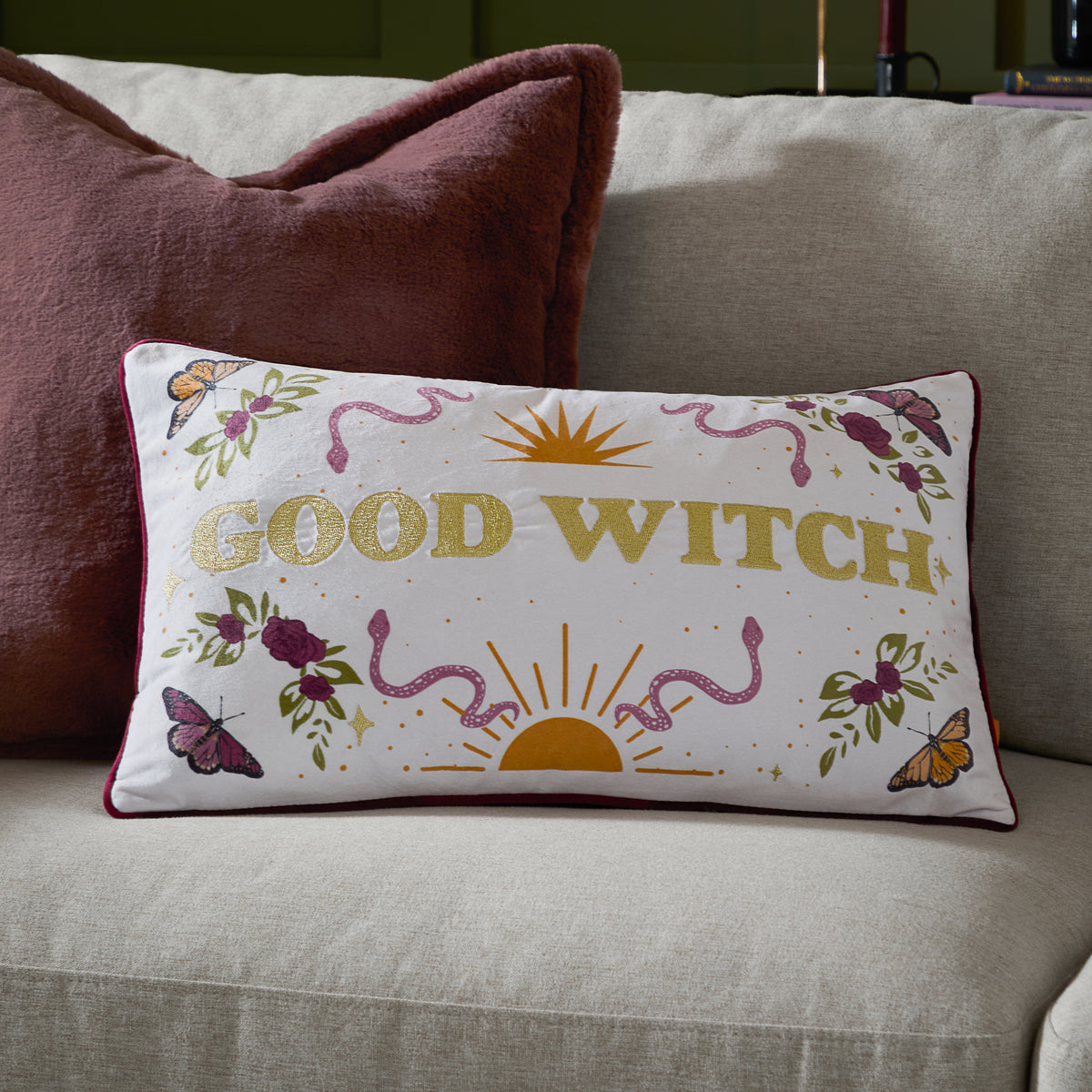 Good Witch Throw Cushion