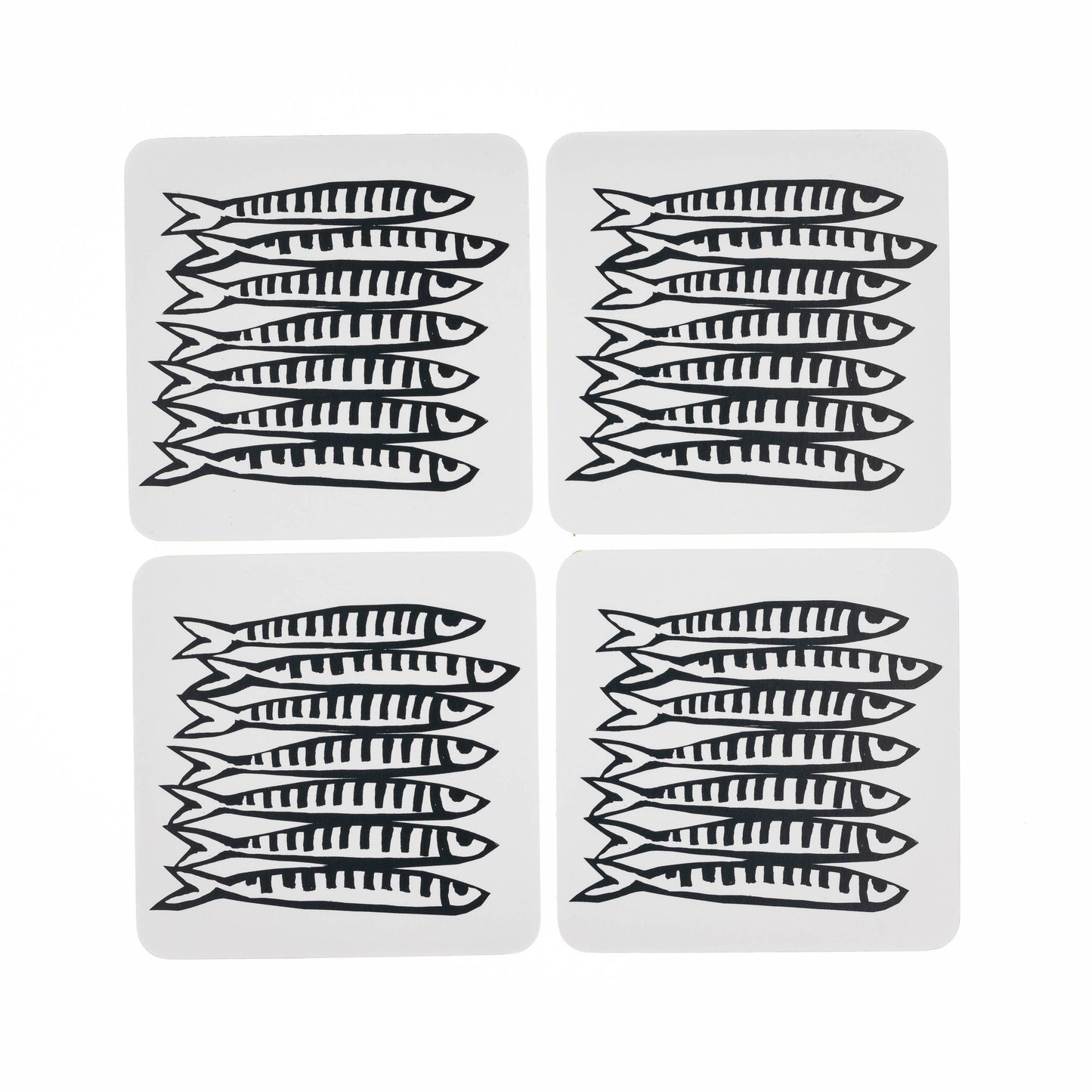 Sardine Coasters