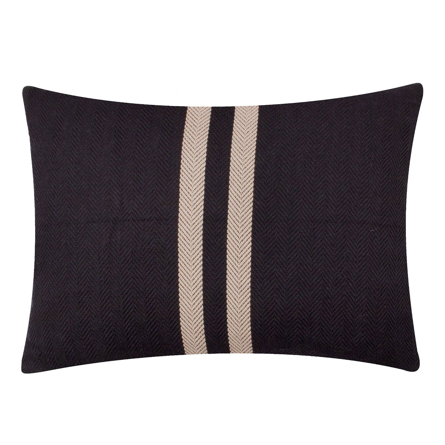 Benton Cotton Cushion Black