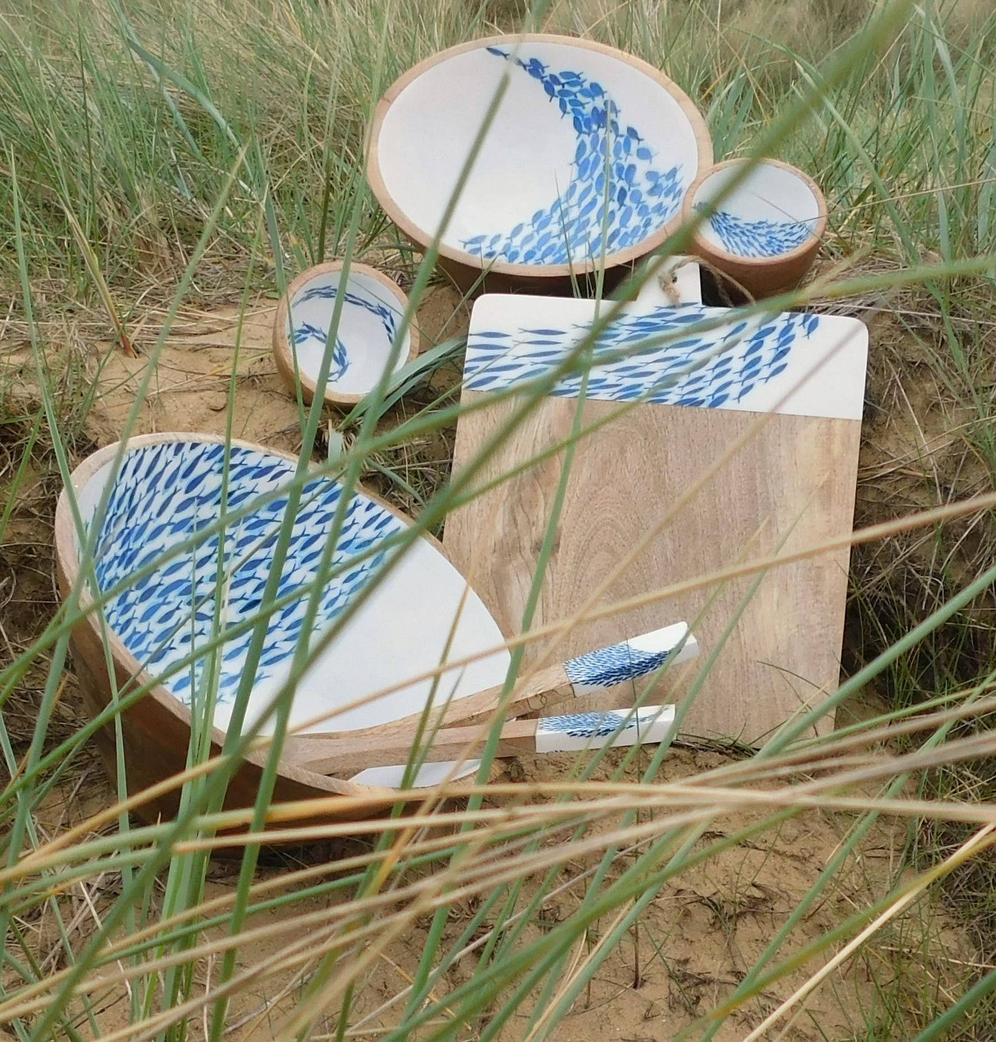 Fish Shoal Chopping Board