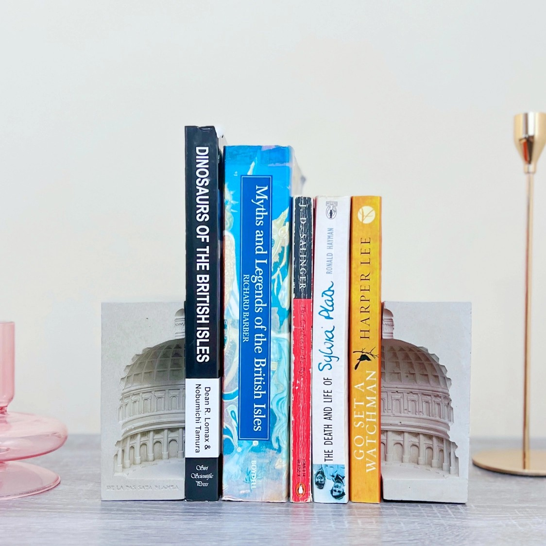 Roman Dome Bookends